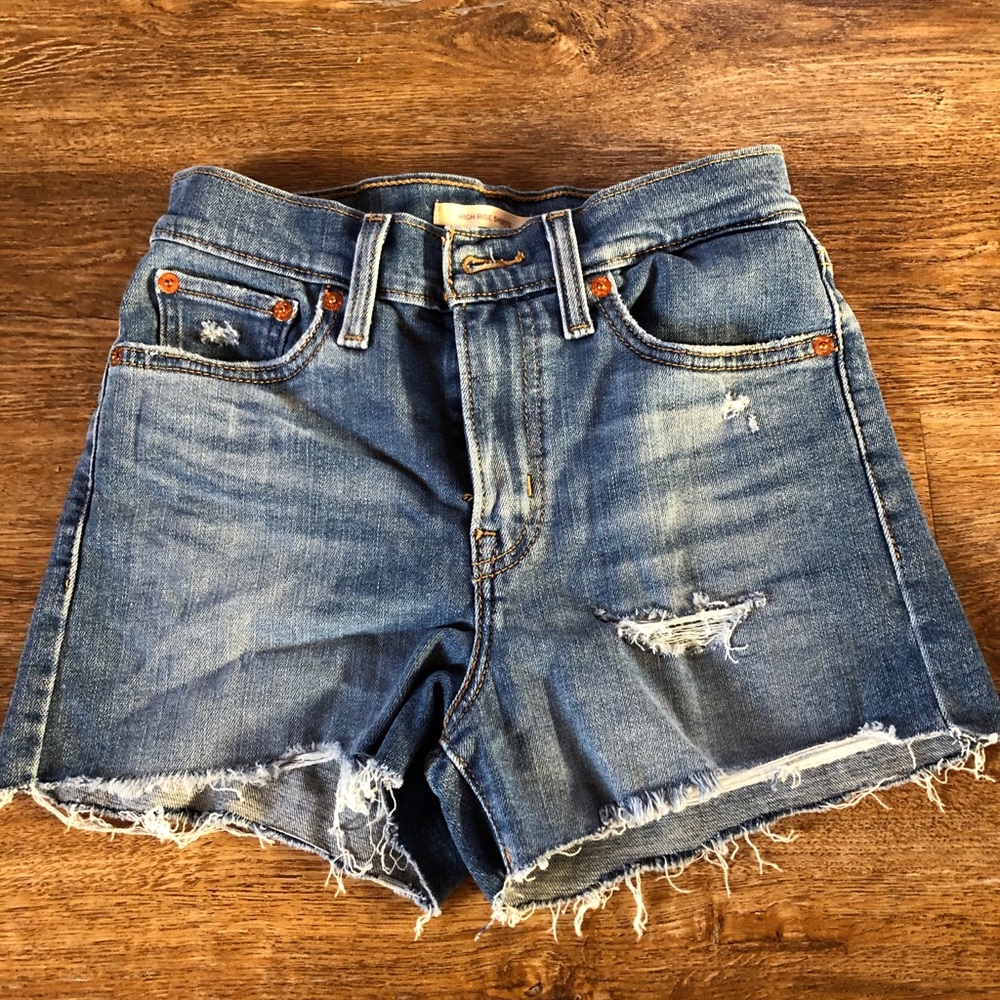 Levi’s High Rise Shorts